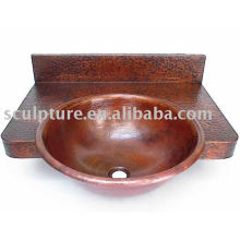 Hotel Decoration Copper Washbasin